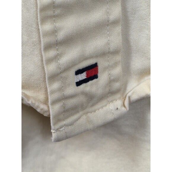 Vintage Tommy Hilfiger Men's XL Yellow Corduroy Long Sleeve‎ Shirt - Picture 3 of 7